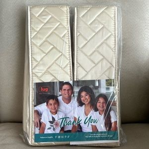 NWT Lug Trolley 2-Piece 24 Pocket Drawer Organizer in Metallic Champagne 🥂